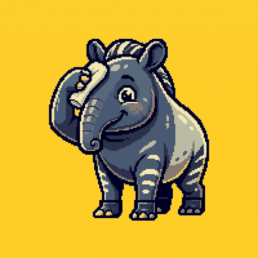 Tiny Towel Tapir logo